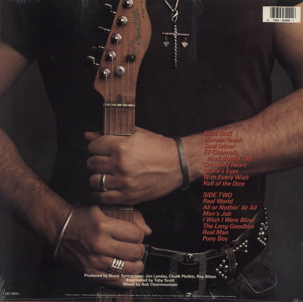 Bruce Springsteen Human Touch - Sealed US vinyl LP album (LP record) 074645300016