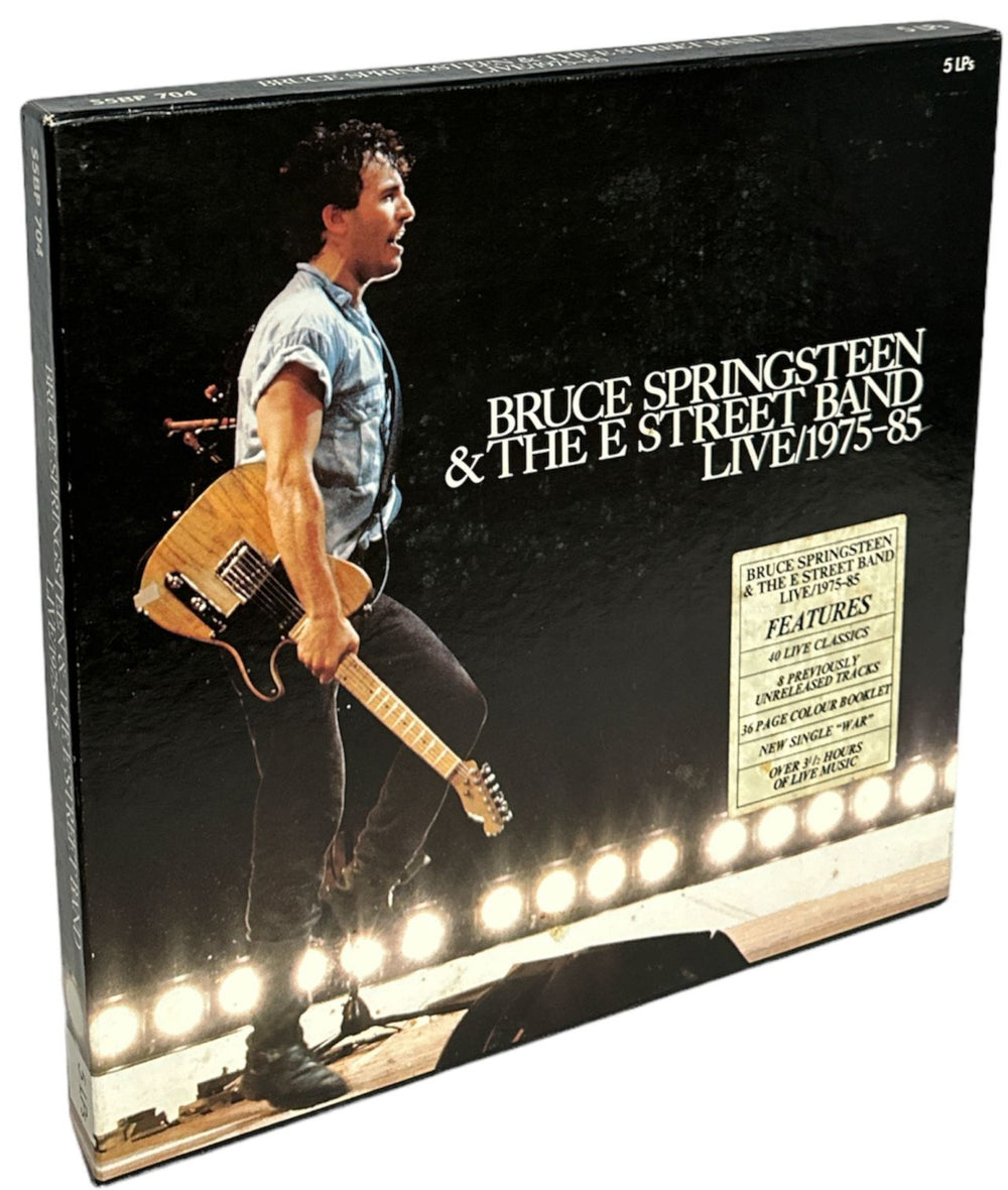 Bruce Springsteen Live 1975-1985 - VG Australian Vinyl Box Set S5BP704