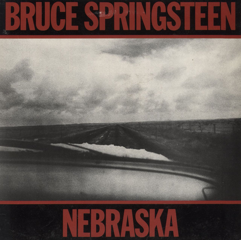 Bruce Springsteen Nebraska - 1st - EX UK vinyl LP album (LP record) 25100