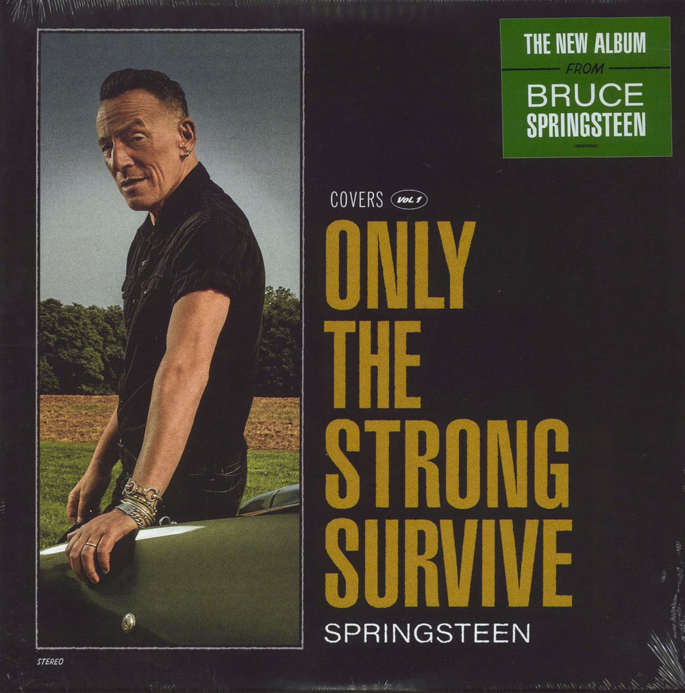 Bruce Springsteen Only The Strong Survive [Covers Vol. 1] - Green Vinyl - Sealed UK 2-LP vinyl record set (Double LP Album) 19658753691