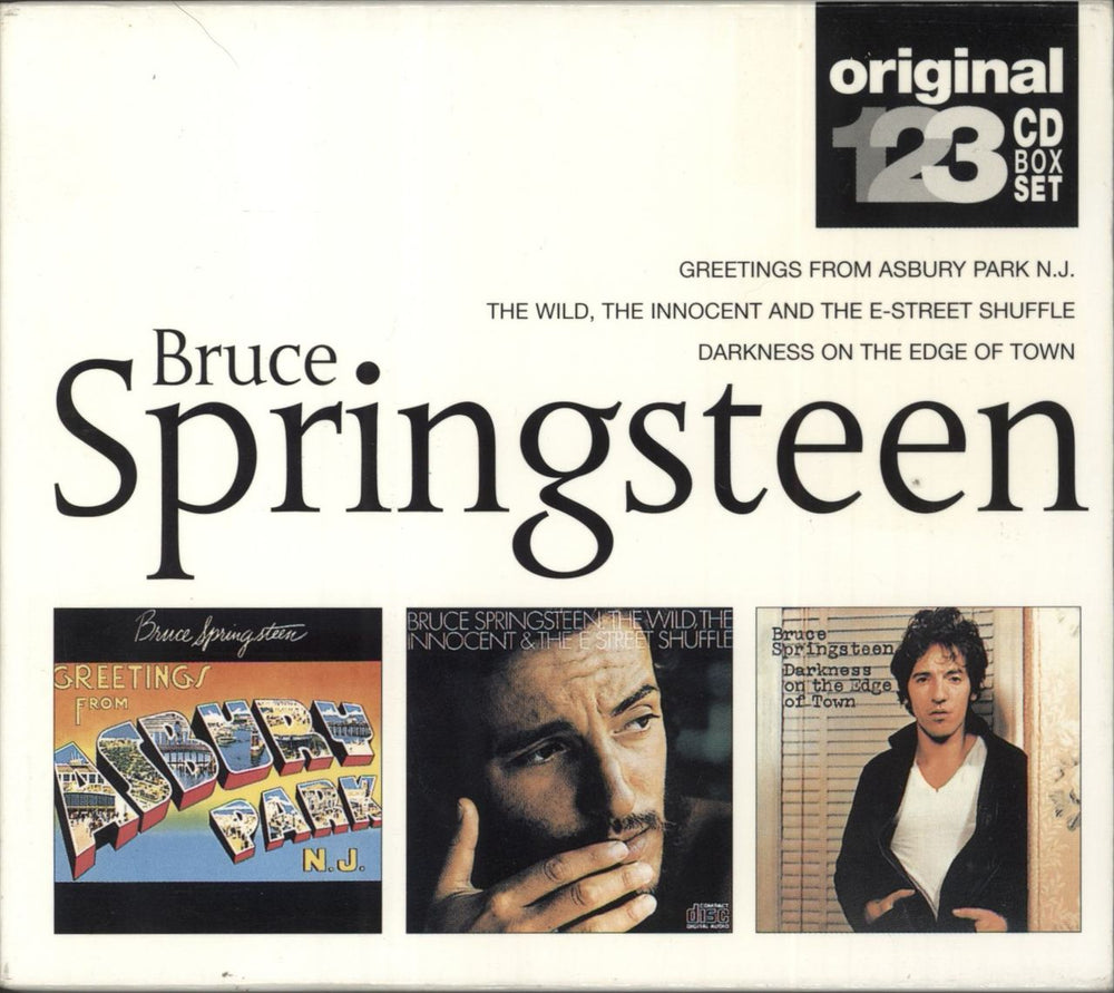 Bruce Springsteen Original 123 CD Box Set UK 3-CD album set (Triple CD) 4853252