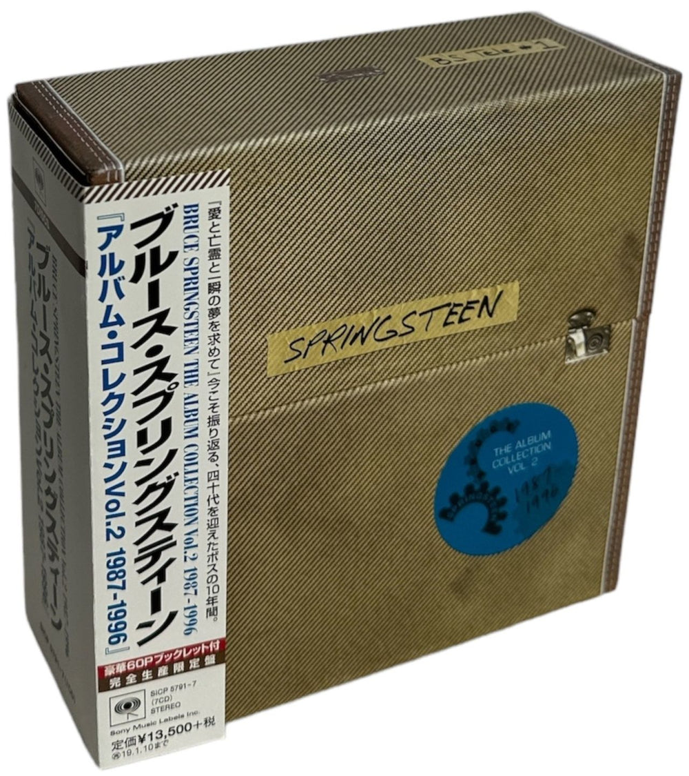 Bruce Springsteen The Album Collection Vol.2 1987-1996 Japanese CD Album Box Set SICP5791~7