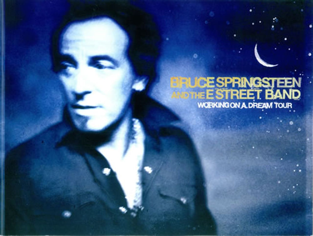 Bruce Springsteen Working On A Dream Tour UK tour programme TOUR PROGRAMME