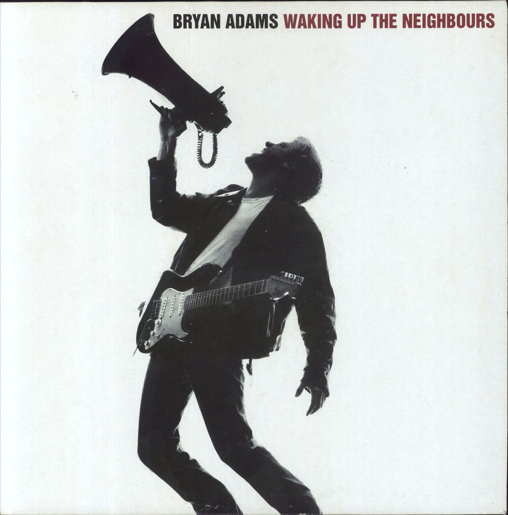 Bryan Adams Waking Up The Neighbours UK 2-LP vinyl record set (Double LP Album) 397164-1