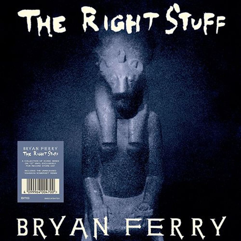 Bryan Ferry The Right Stuff - Blue Vinyl - RSD 2024 - Sealed UK 12" vinyl single (12 inch record / Maxi-single) BMGCAT8487SV