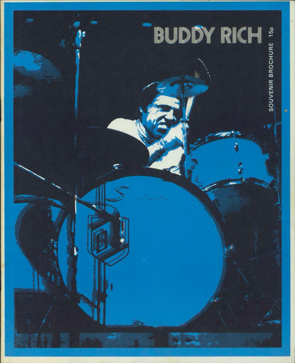 Buddy Rich 1970 Tour Programme UK tour programme TOUR PROGRAMME