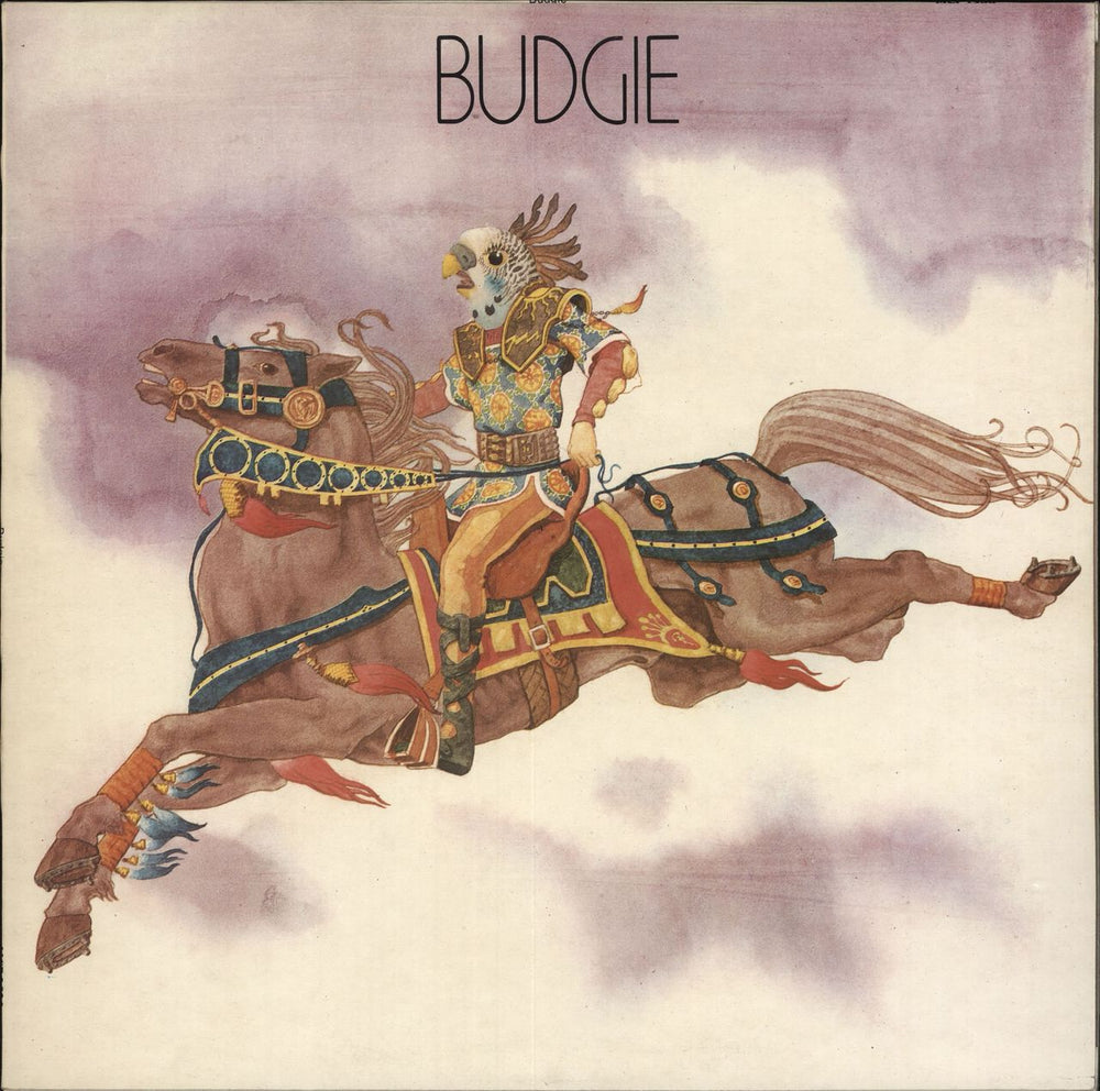 Budgie Budgie - 2nd UK vinyl LP album (LP record) MCF2506