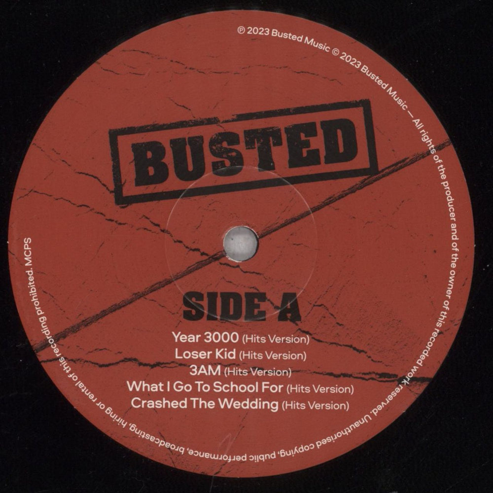 Busted Greatest Hits 2.0 UK vinyl LP album (LP record) BSDLPGR845277