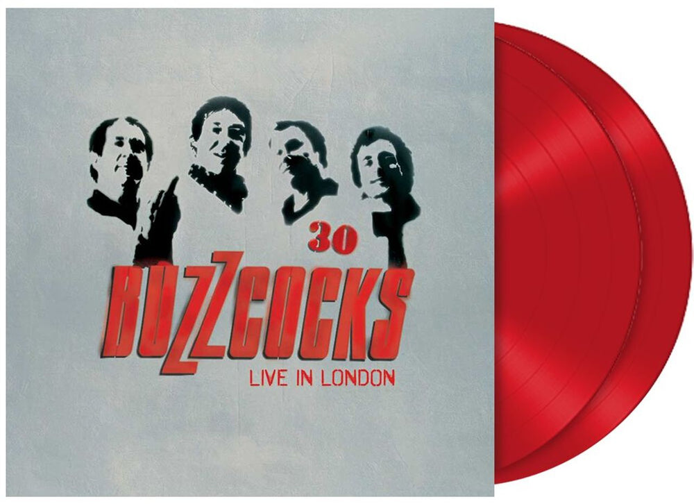Buzzcocks 30 Live In London - Red Vinyl - Sealed UK 2-LP vinyl record set (Double LP Album) BUZ2LLI763853