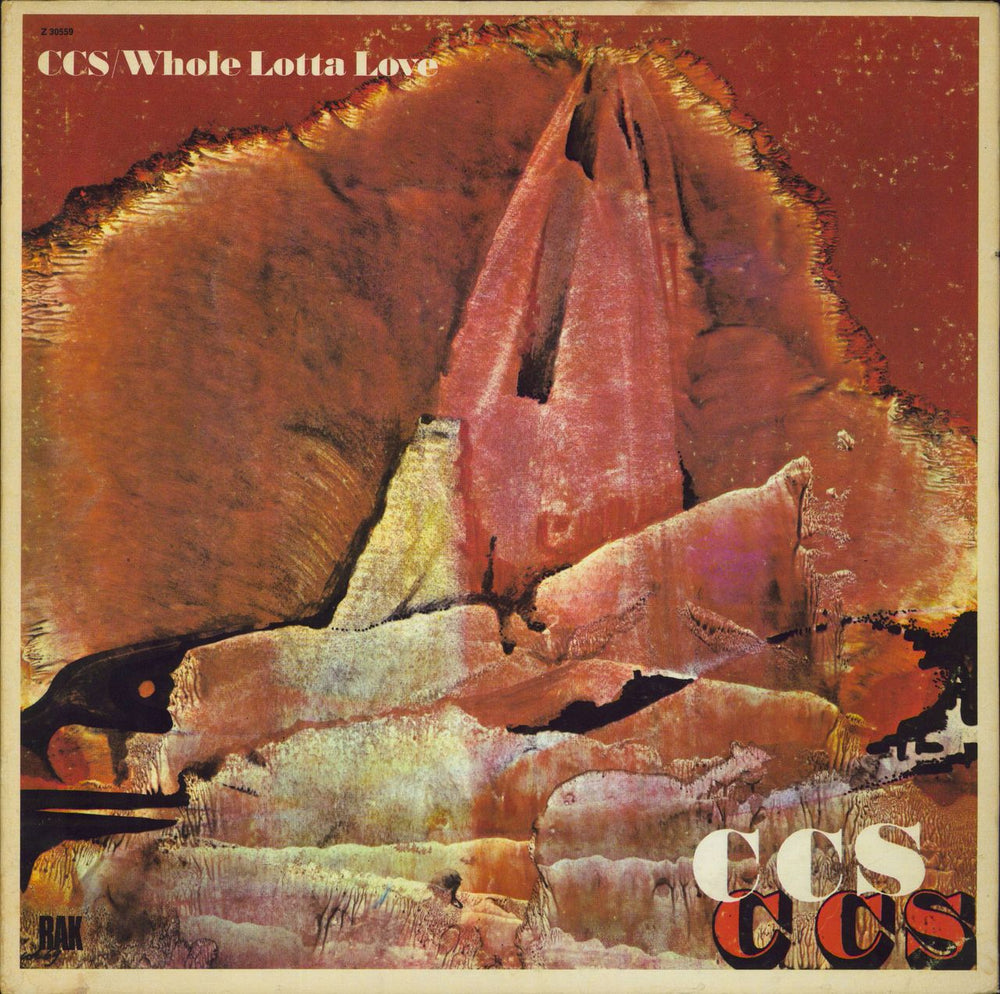 C.C.S. Whole Lotta Love US vinyl LP album (LP record) Z30559