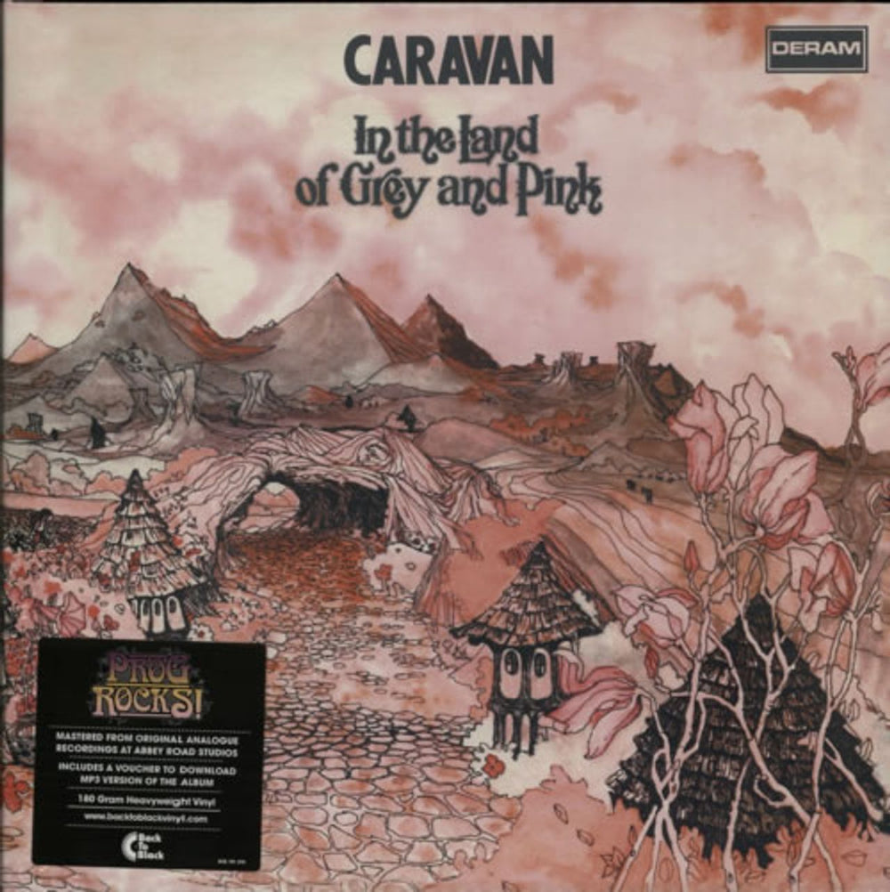 Caravan In The Land Of Grey And Pink - 180gm UK vinyl LP album (LP record) 5351450