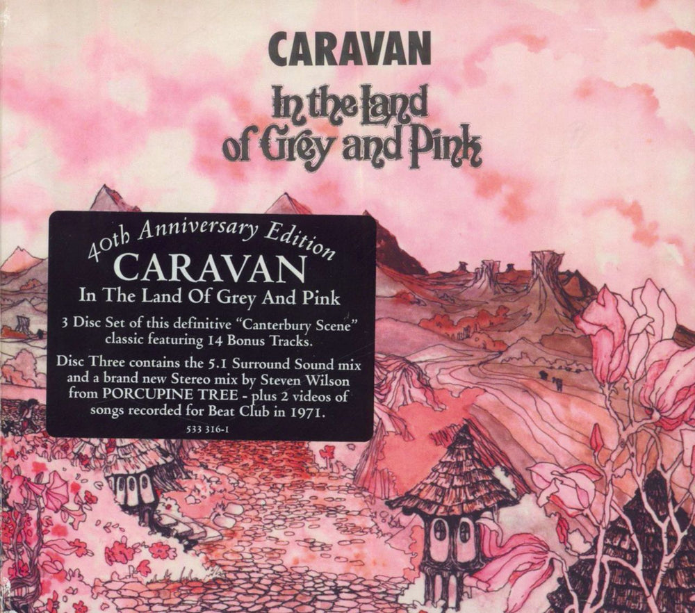 Caravan In The Land Of Grey And Pink UK 2-disc CD/DVD set 533316-1