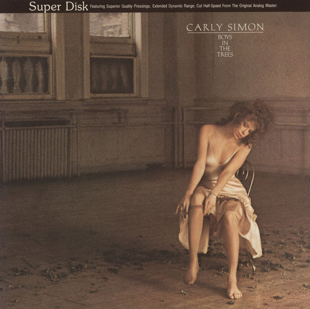 Carly Simon Boys In The Trees US vinyl LP album (LP record) SD16608