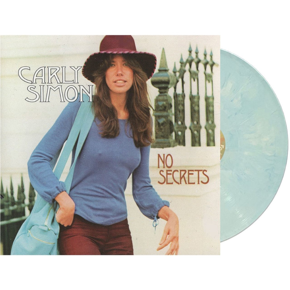 Carly Simon No Secrets - Blue Swirl Marbled Vinyl - Sealed US vinyl LP album (LP record) FRM-75049