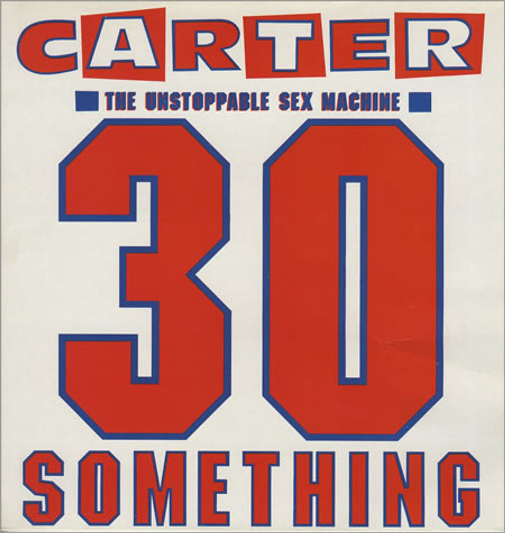 Carter USM 30 Something UK vinyl LP album (LP record) R20112701