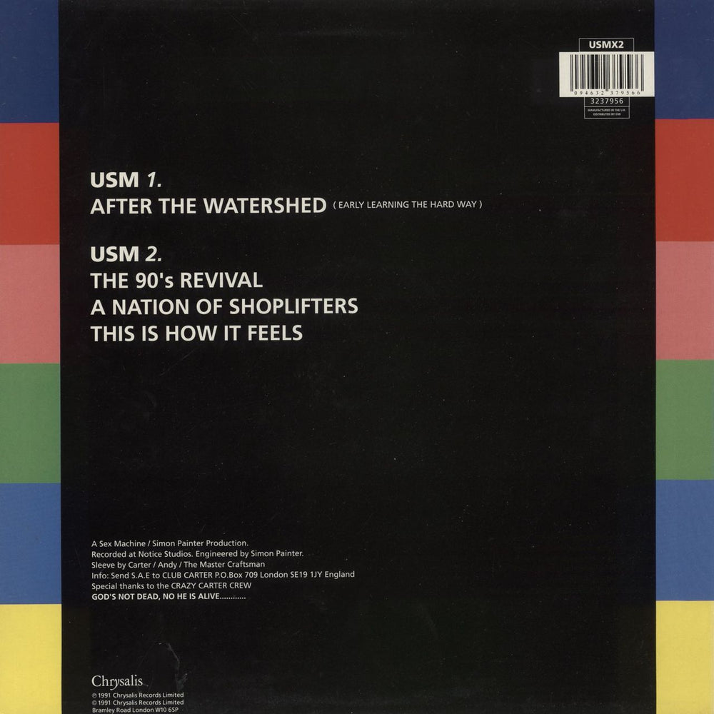 Carter USM After The Watershed (Early Learning The Hard Way) UK 12" vinyl single (12 inch record / Maxi-single) 094632379566
