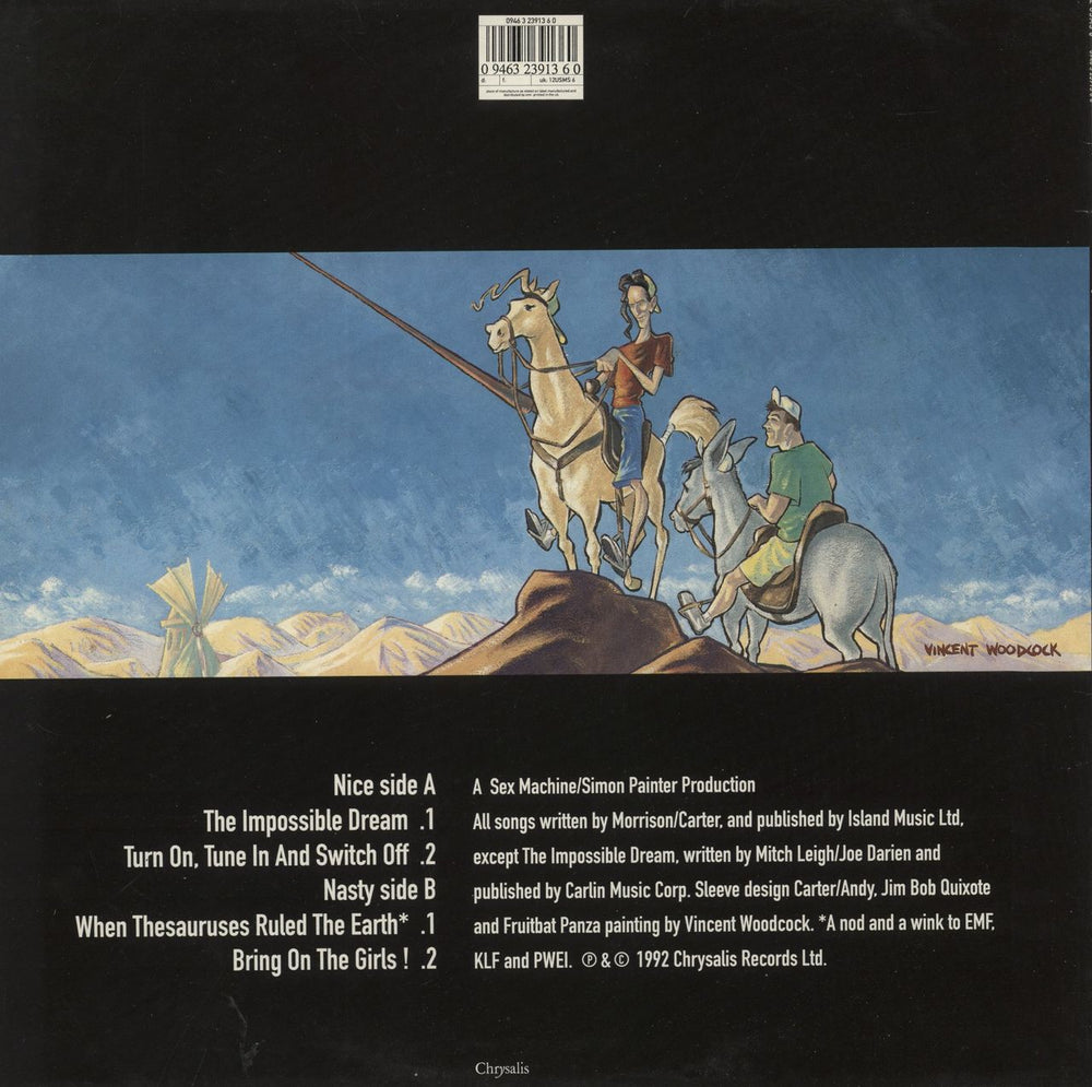 Carter USM The Impossible Dream EP UK 12" vinyl single (12 inch record / Maxi-single) 094632391360