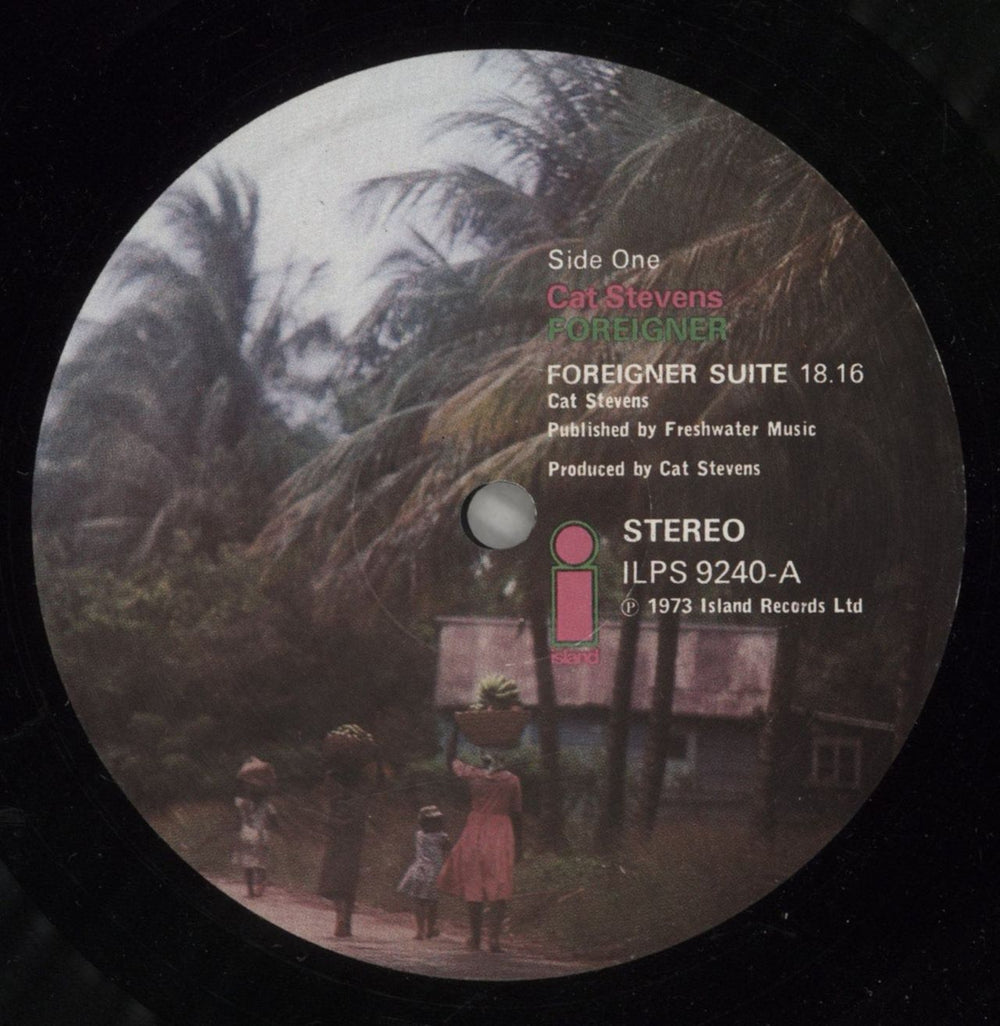 Cat Stevens Foreigner + Insert UK vinyl LP album (LP record) CTVLPFO569528
