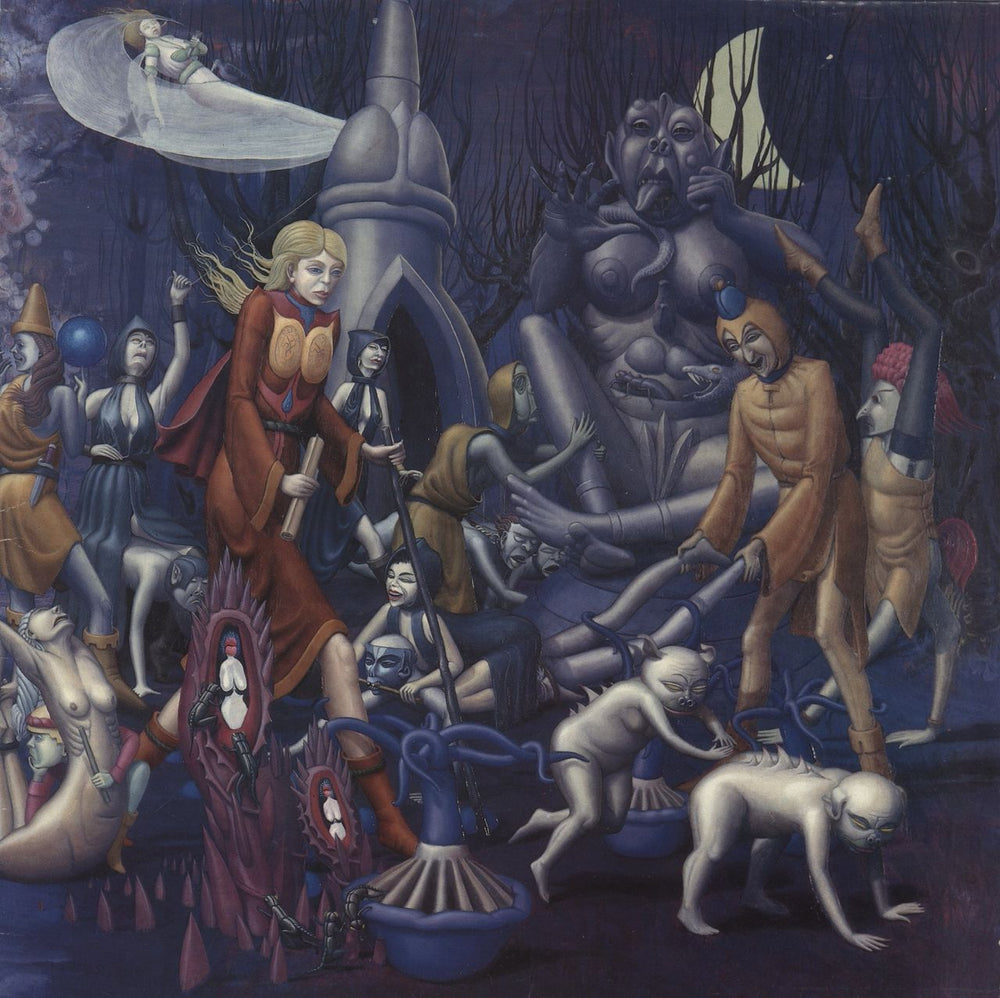 Cathedral Forest Of Equilibrium + Insert UK vinyl LP album (LP record) MOSH43