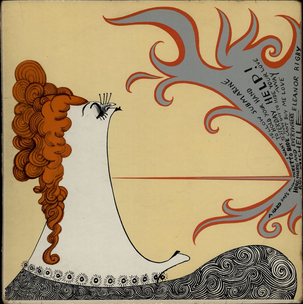 Cathy Berberian Beatles Arias UK vinyl LP album (LP record) 583702