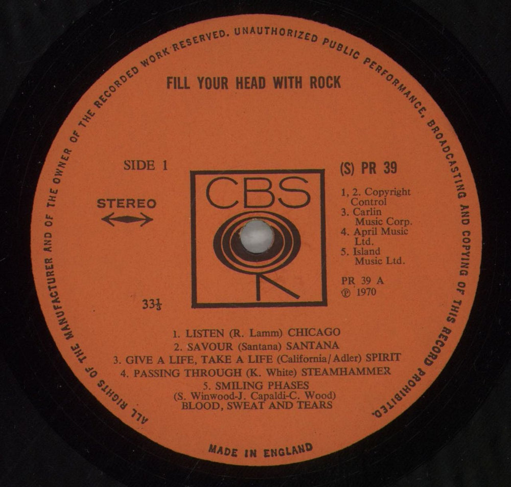 CBS Records Fill Your Head With Rock + Booklet - EX UK 2-LP vinyl record set (Double LP Album) I1U2LFI667168