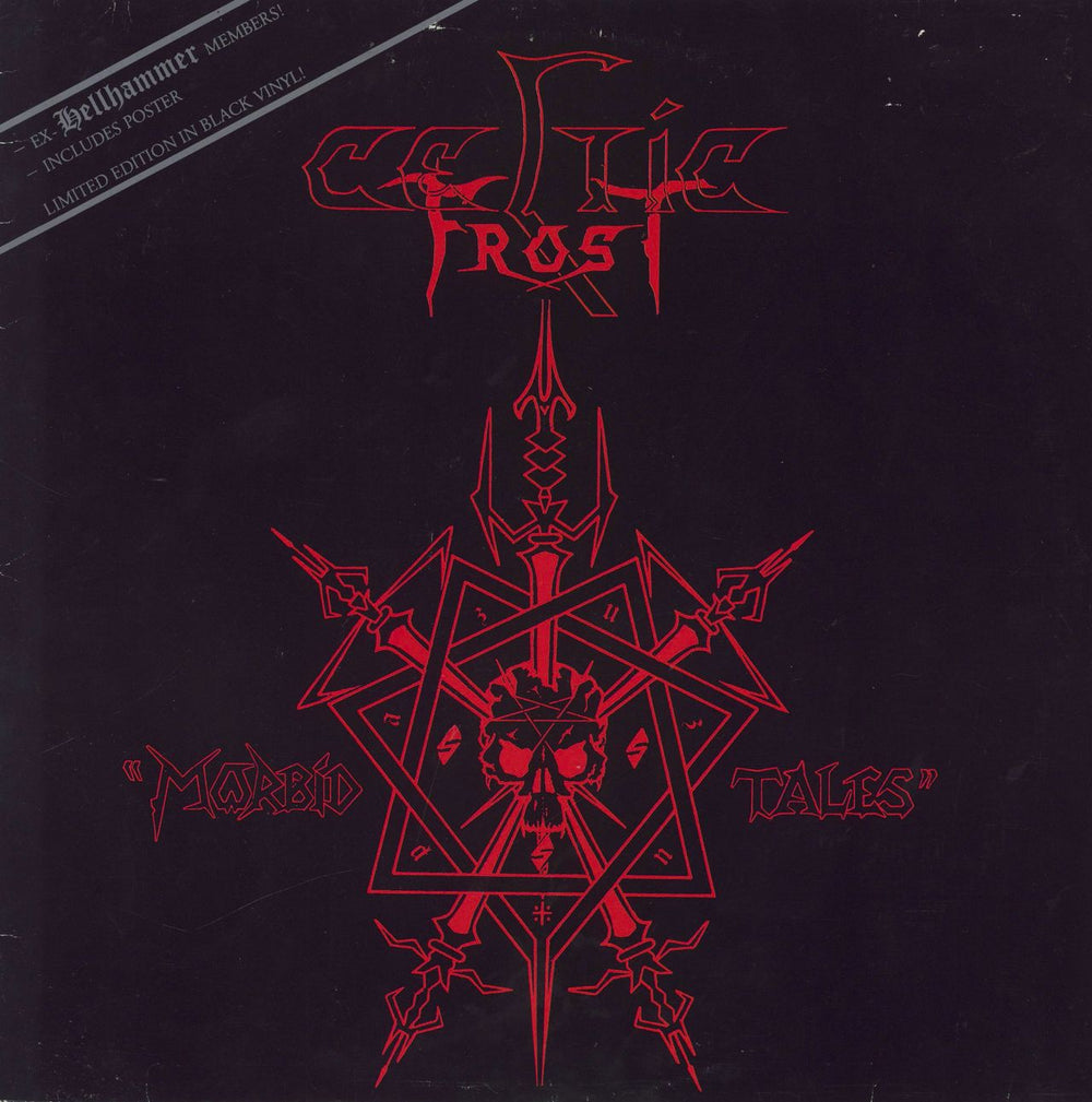 Celtic Frost Morbid Tales German vinyl LP album (LP record) N0017