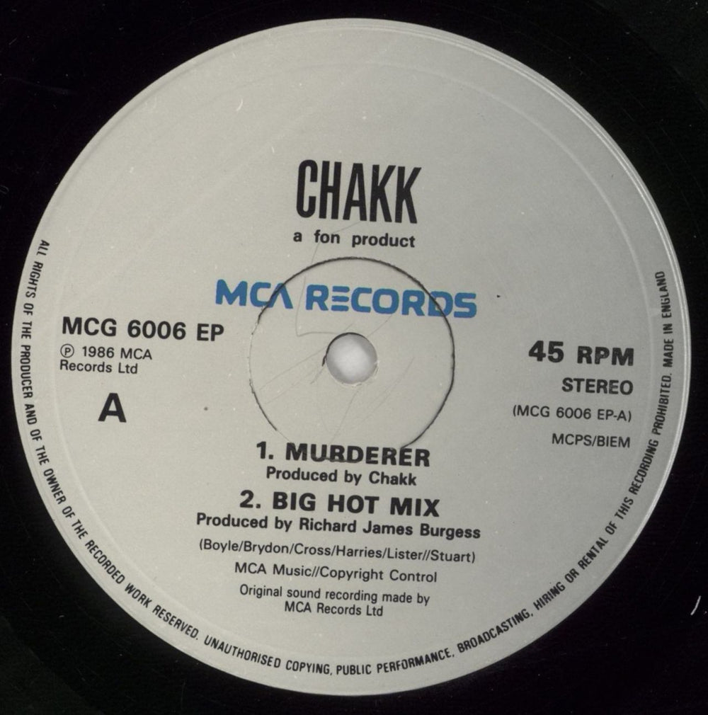 Chakk 10 Days In An Elevator + Bonus 4-track EP UK 2-LP vinyl record set (Double LP Album) CB82LDA695145