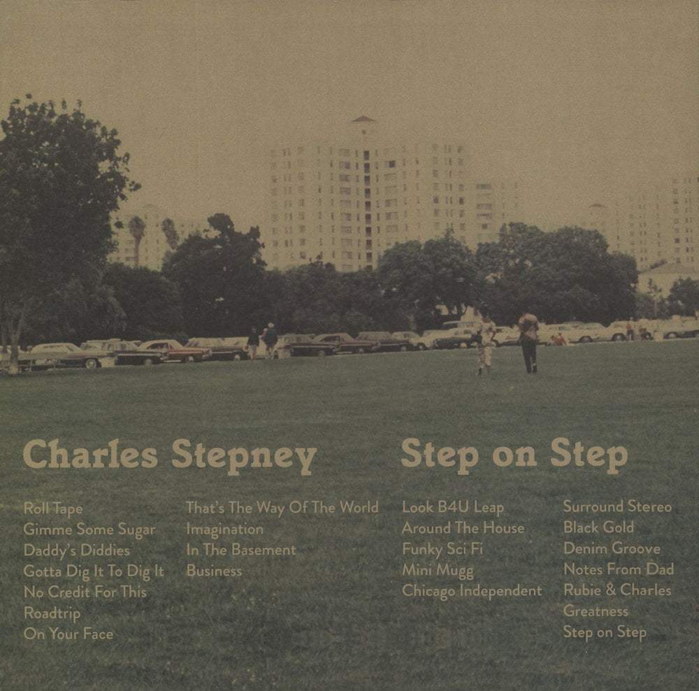 Charles Stepney Step On Step - Gold Vinyl US 2-LP vinyl record set (Double LP Album)