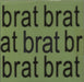 Charli XCX Brat - Black Translucent Vinyl - Sealed + Artwork Print & Printed PVC Outer Sleeve US vinyl LP album (LP record) 075678611674