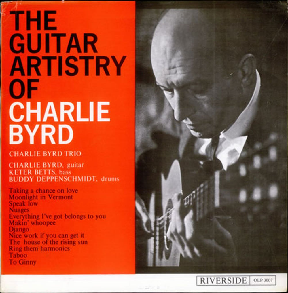 Charlie Byrd The Guitar Artistry Of Charlie Byrd - Mono UK vinyl LP album (LP record) OLP3007