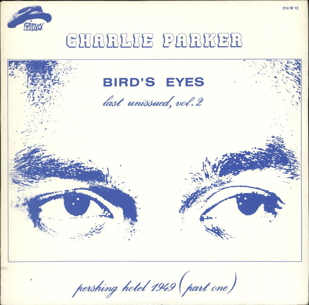 Charlie Parker Bird's Eyes, Last Unissued, Vol. 2 Italian vinyl LP album (LP record) 214W12