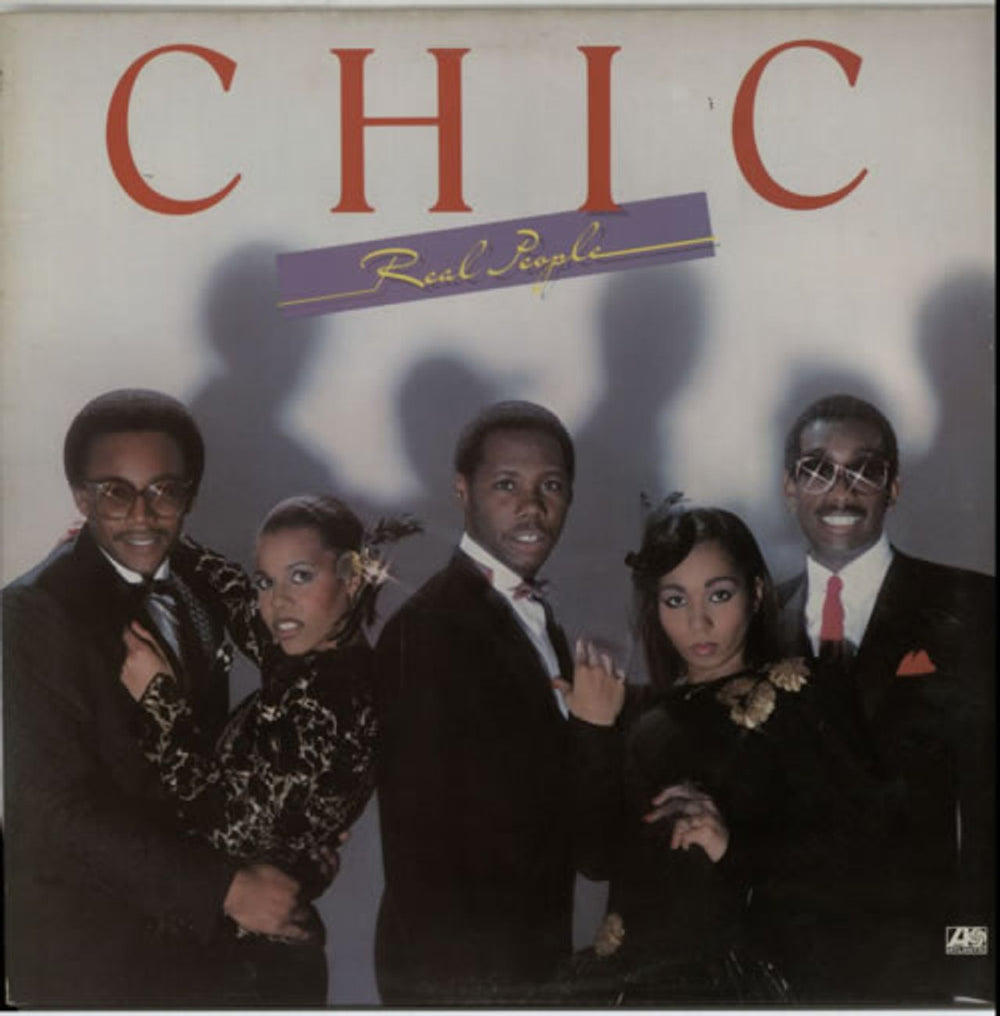 Chic Real People UK vinyl LP album (LP record) K50711