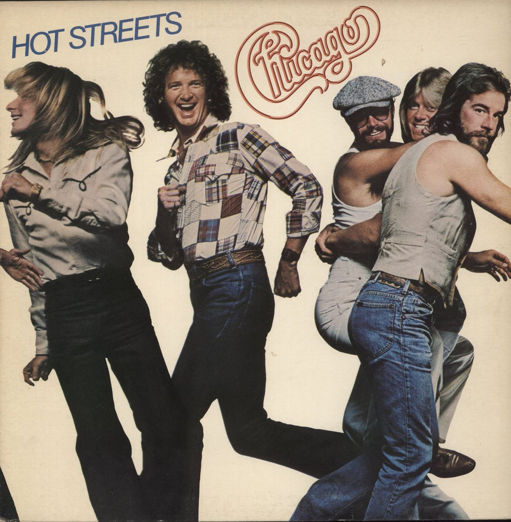 Chicago Hot Streets UK vinyl LP album (LP record) 86069