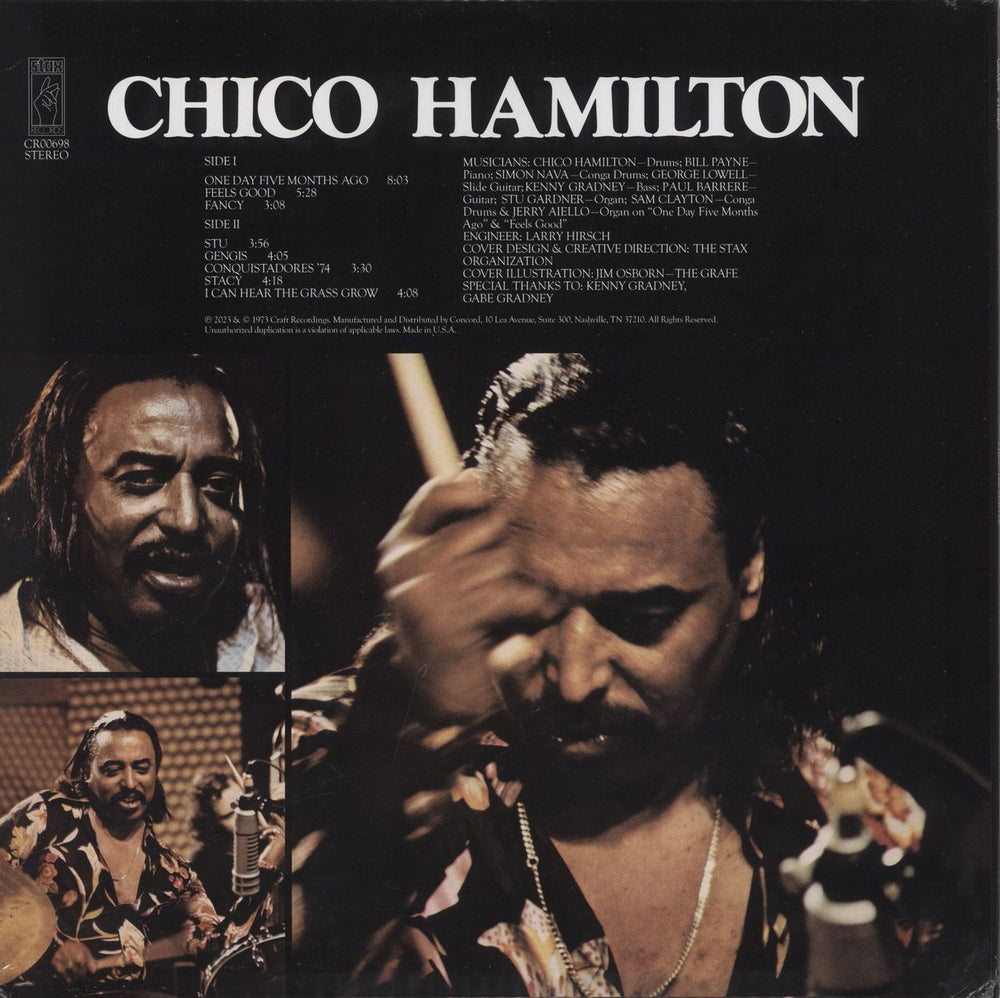 Chico Hamilton The Master - 180g - Purple Marble Vinyl - RSD - Sealed US vinyl LP album (LP record) 888072532953