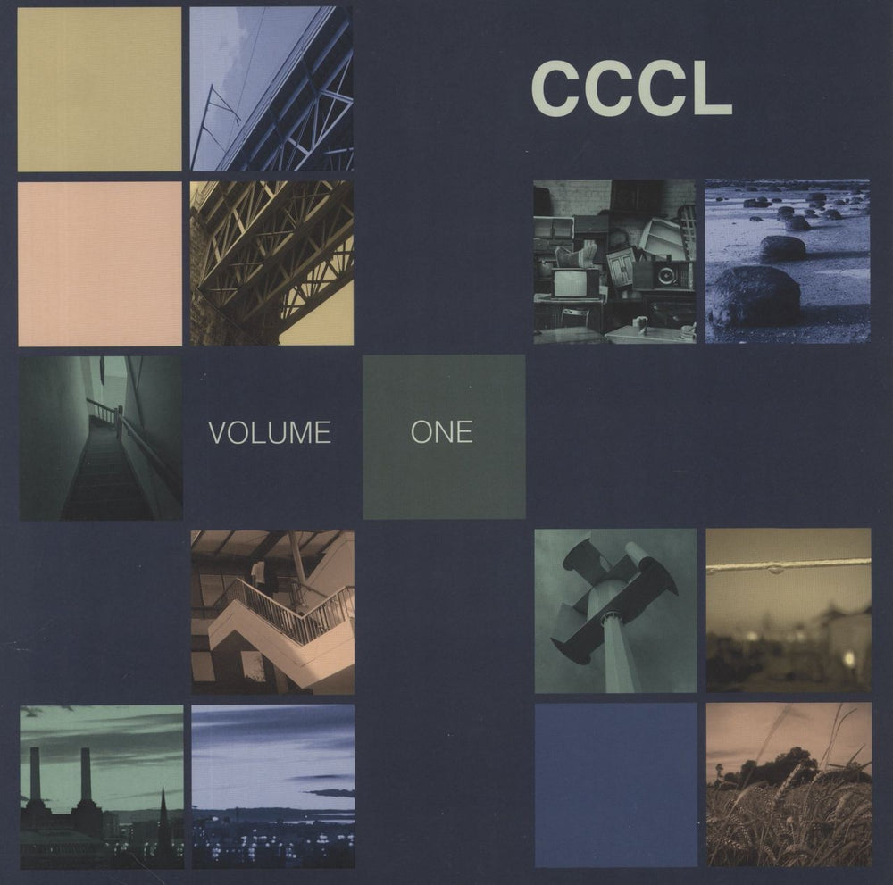 Chris Carter Chris Carter's Chemistry Lessons Volume One - Blue / Grey Vinyl UK 2-LP vinyl record set (Double LP Album) STUMM415