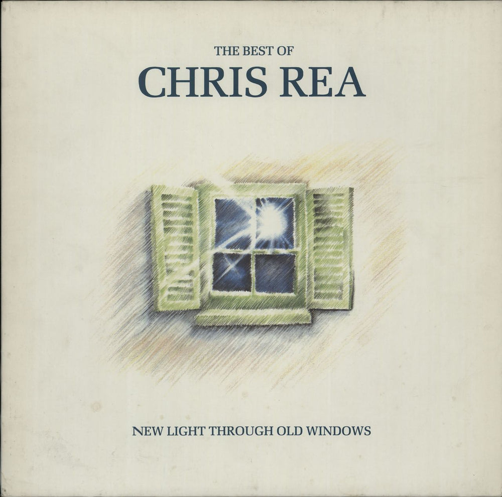 Chris Rea New Light Through Old Windows UK vinyl LP album (LP record) WX200