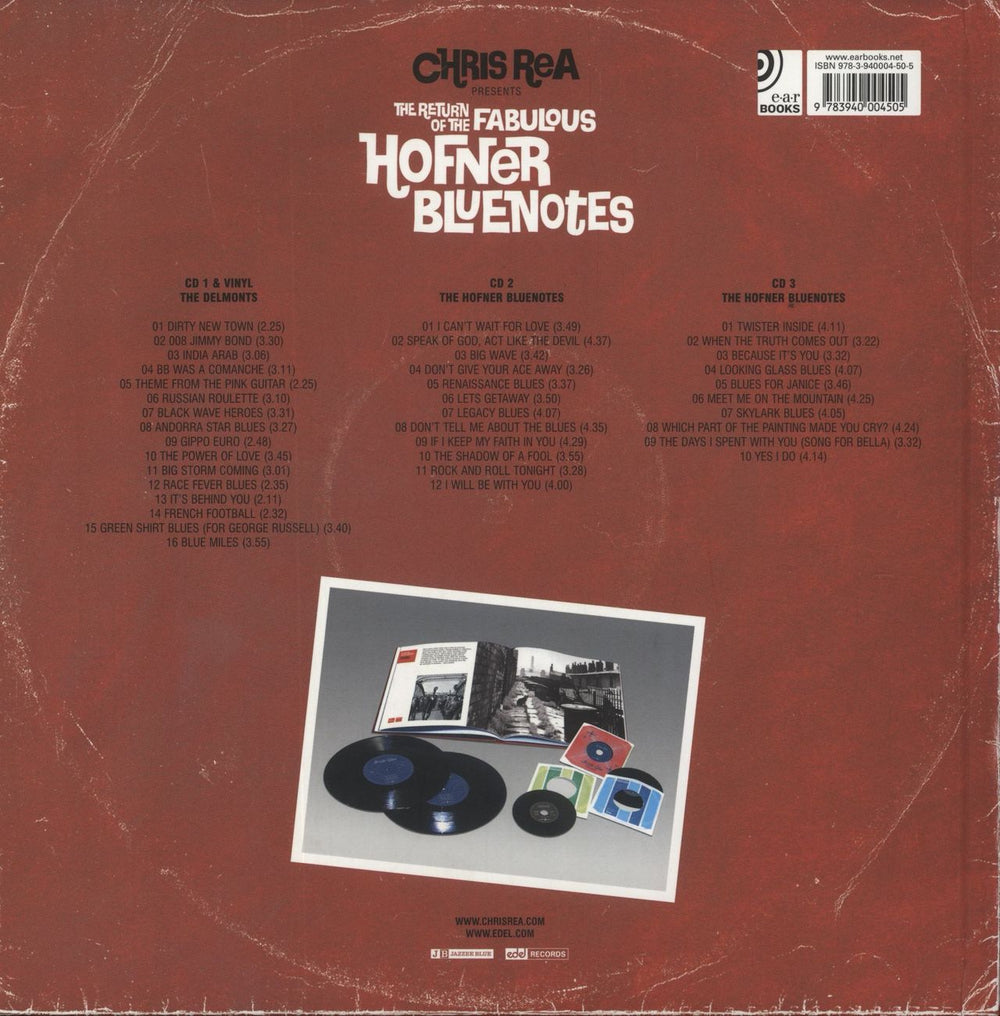Chris Rea The Return Of The Fabulous Hofner Blue Notes UK CD Album Box Set 9783940004505