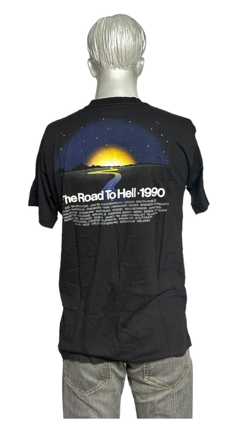 Chris Rea The Road To Hell  T-Shirt - L UK t-shirt REATSTH842320