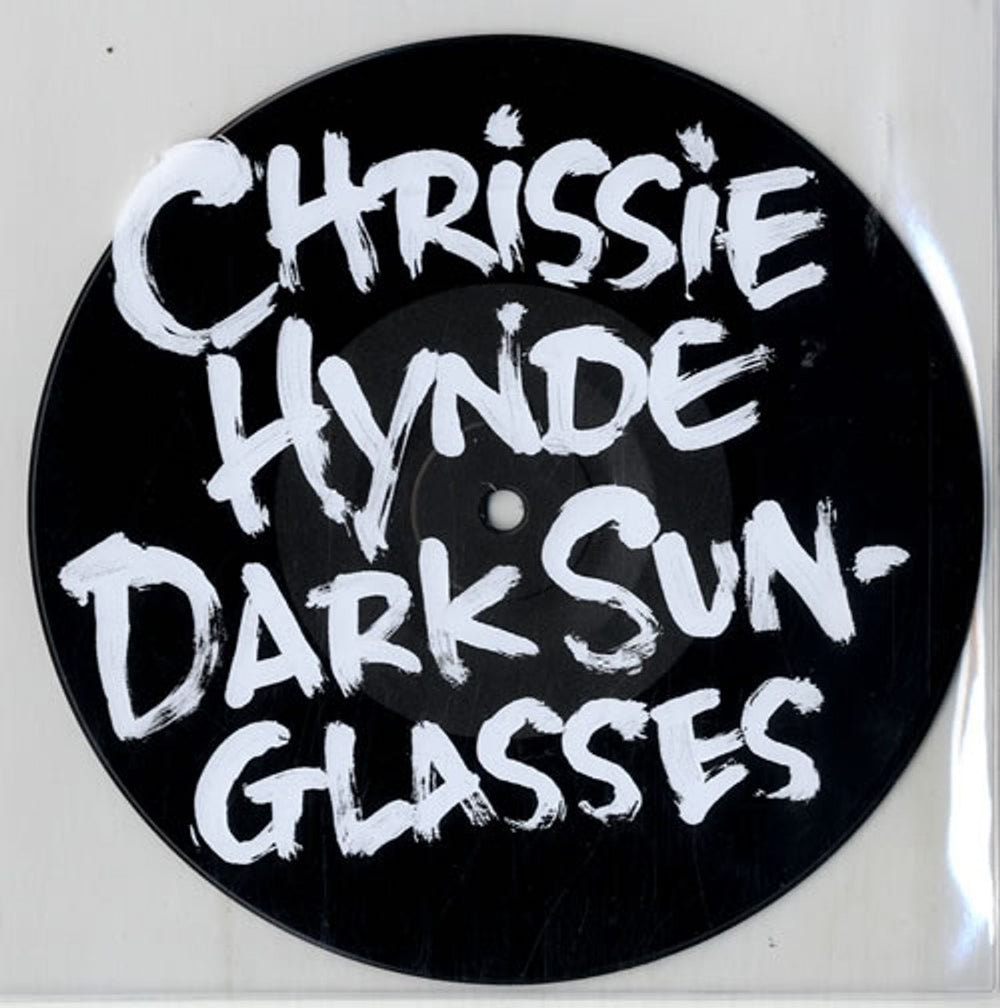 Chrissie Hynde Dark Sunglasses - RSD UK 7" vinyl single (7 inch record / 45) WT001VL7