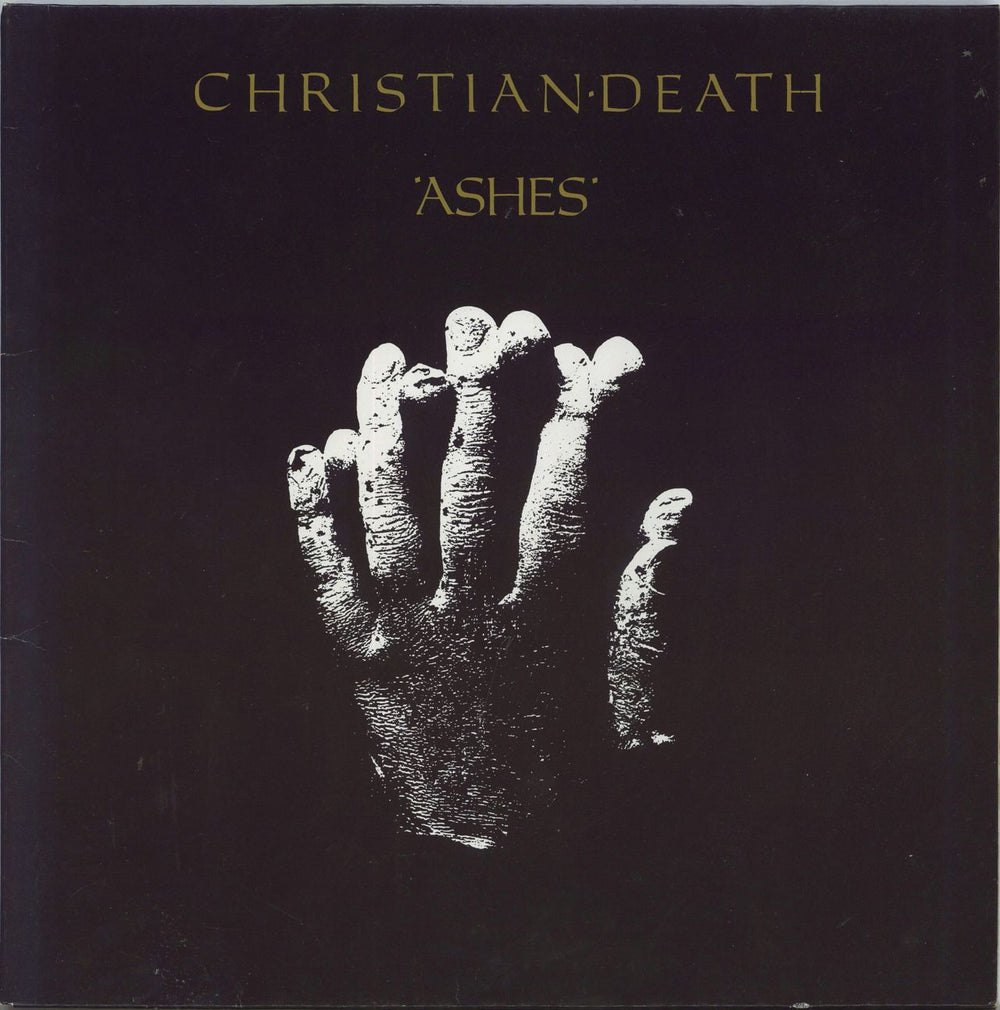 Christian Death Ashes German vinyl LP album (LP record) NORMAL15