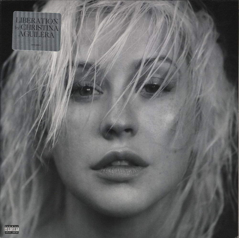 Christina Aguilera Liberation + Insert US 2-LP vinyl record set (Double LP Album) 19075-85380-1