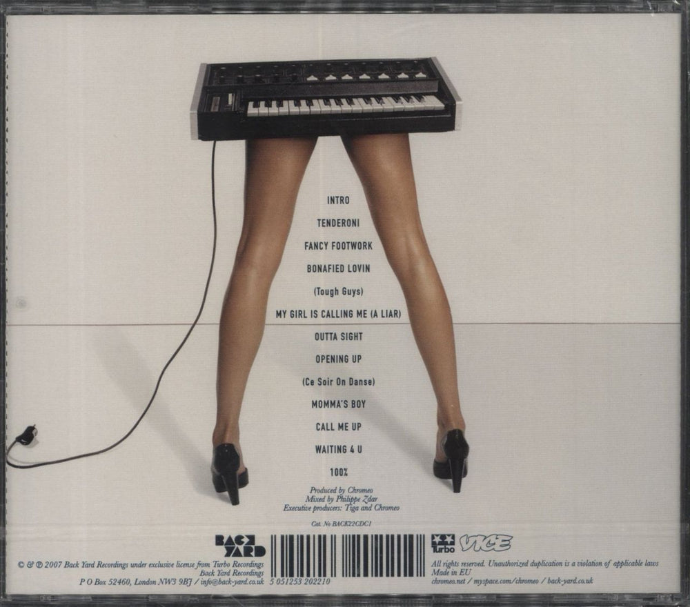 Chromeo Fancy Footwork - Sealed UK CD album (CDLP) 5051253202210