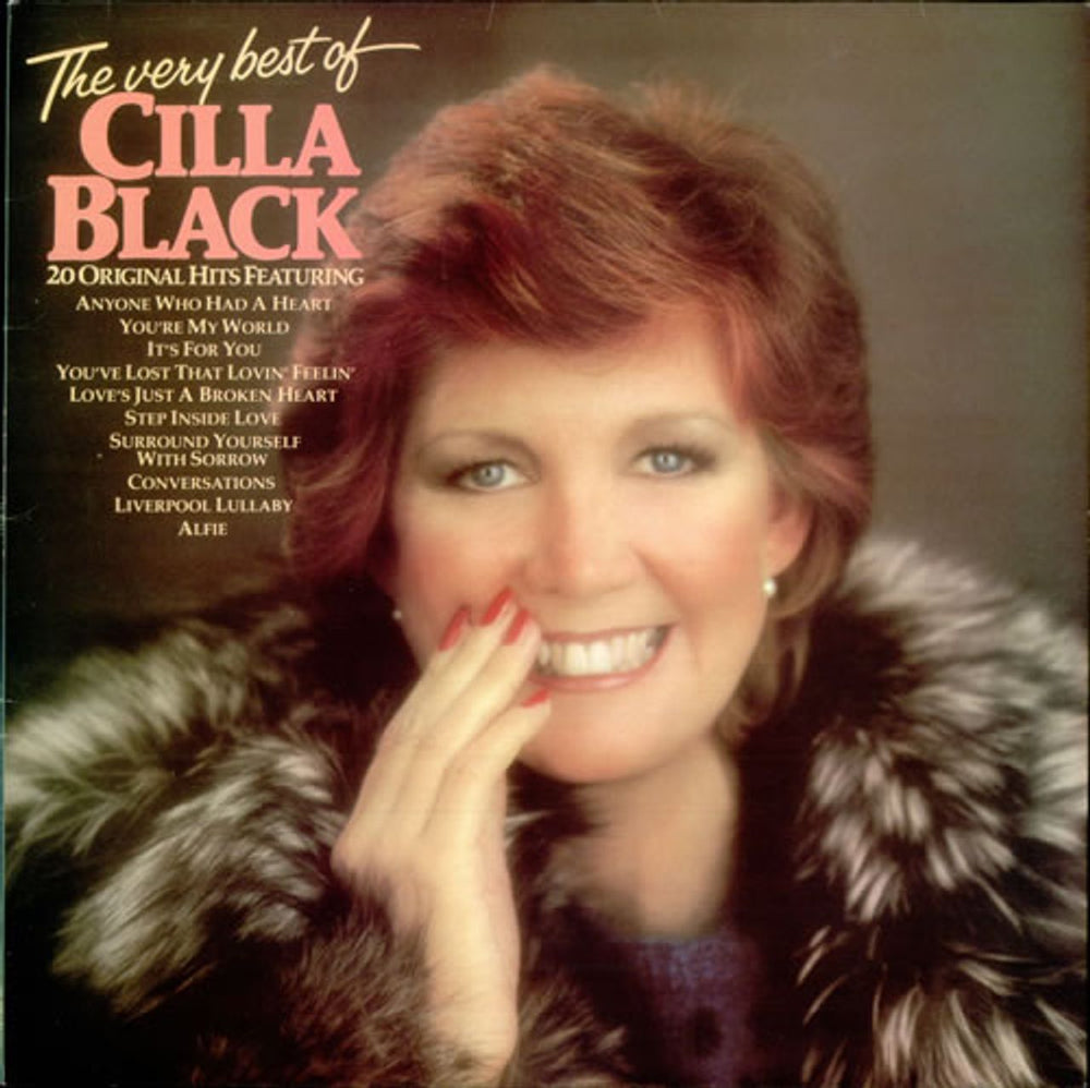 Cilla Black The Very Best Of Cilla Black UK vinyl LP album (LP record) EMTV38