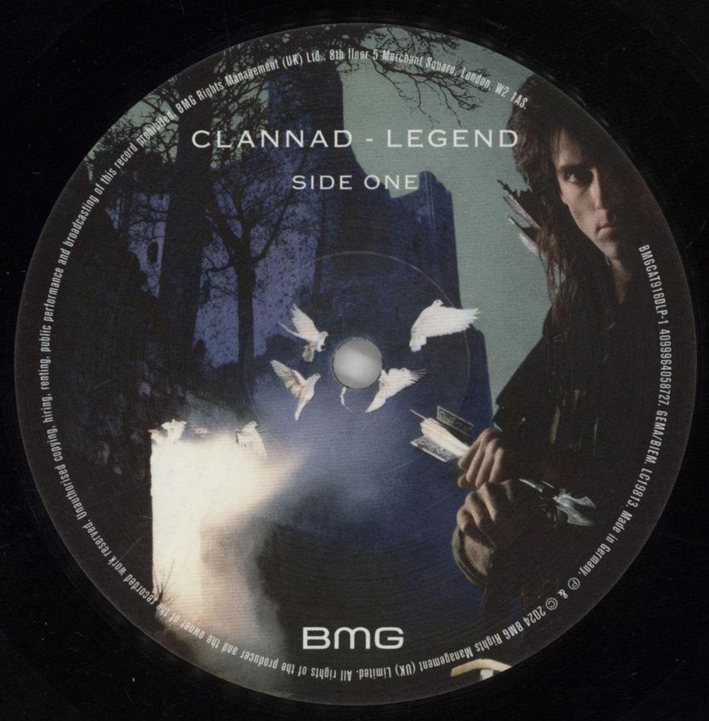 Clannad Legend + Legend Extended - Music From The TV Series 'Robin Of Sherwood' - Sealed UK 2-LP vinyl record set (Double LP Album) CLN2LLE860955
