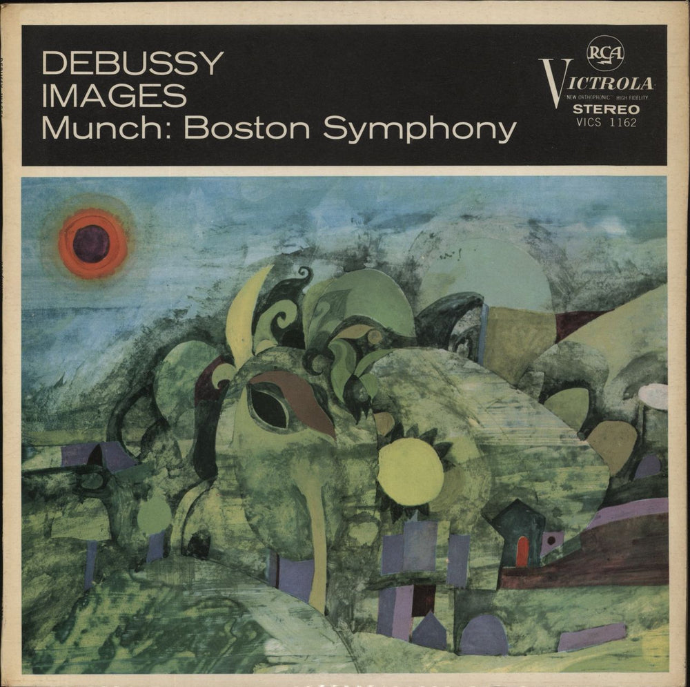 Claude Debussy Debussy: Images For Orchestra UK vinyl LP album (LP record) VICS1162