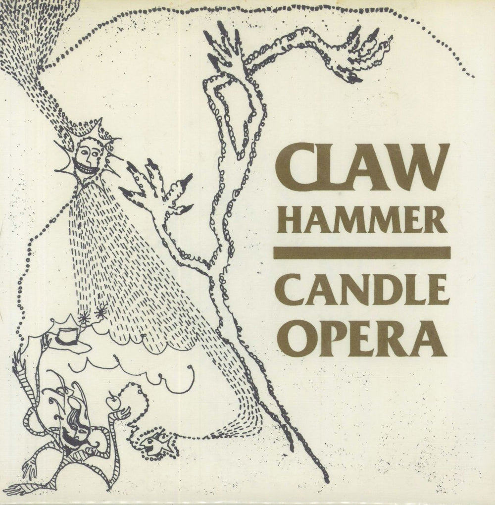 Claw Hammer Candle Opera - Pink Vinyl US 7" vinyl single (7 inch record / 45) SFTRI17