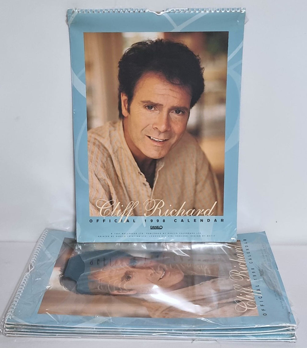 Cliff Richard Calendar 1998 - Danilo - SET OF SIX UK calendar