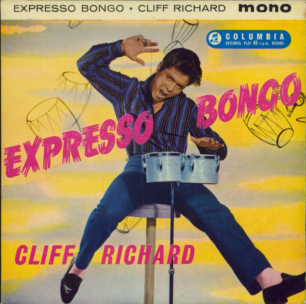 Cliff Richard Expresso Bongo EP - 2nd UK 7" vinyl single (7 inch record / 45) SEG7971