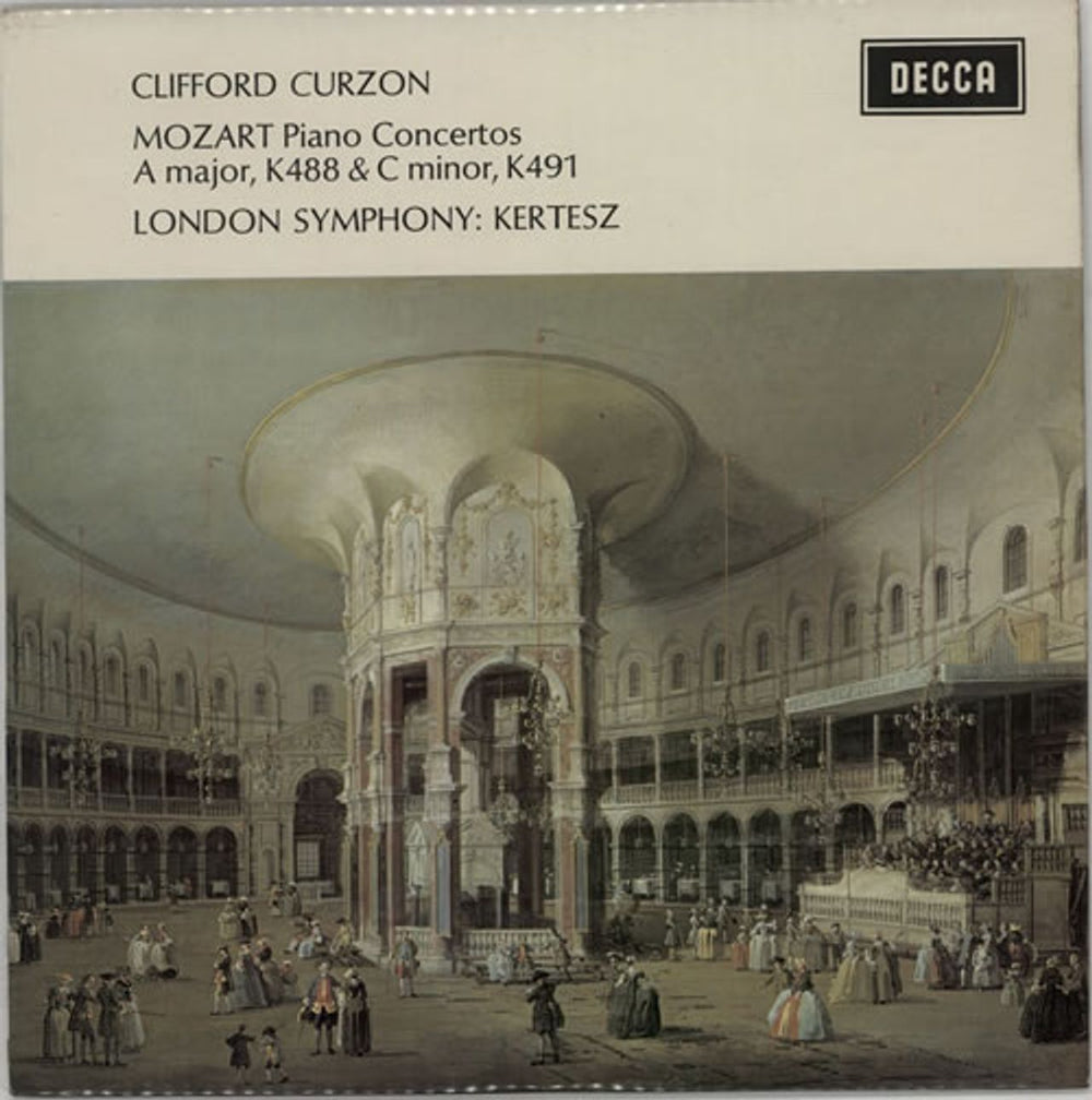 Clifford Curzon Mozart: Piano Concertos Nos. 23 & 24 - NB UK vinyl LP album (LP record) SXL6354