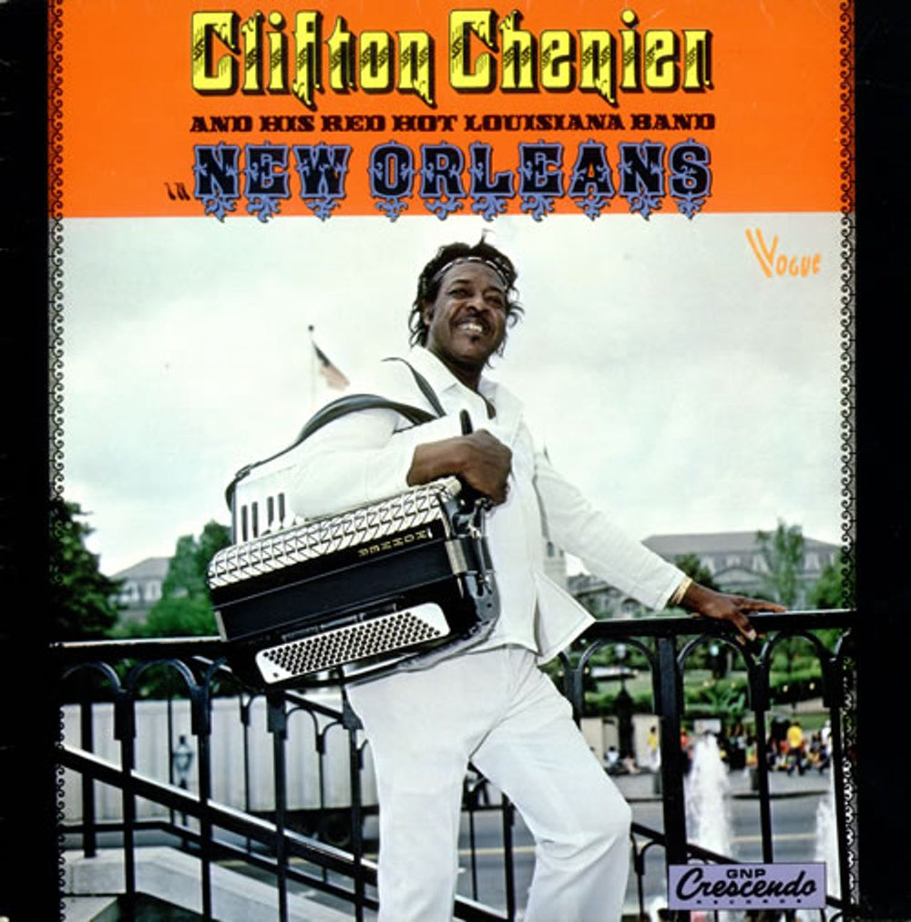 Clifton Chenier In New Orleans French vinyl LP album (LP record) 520355